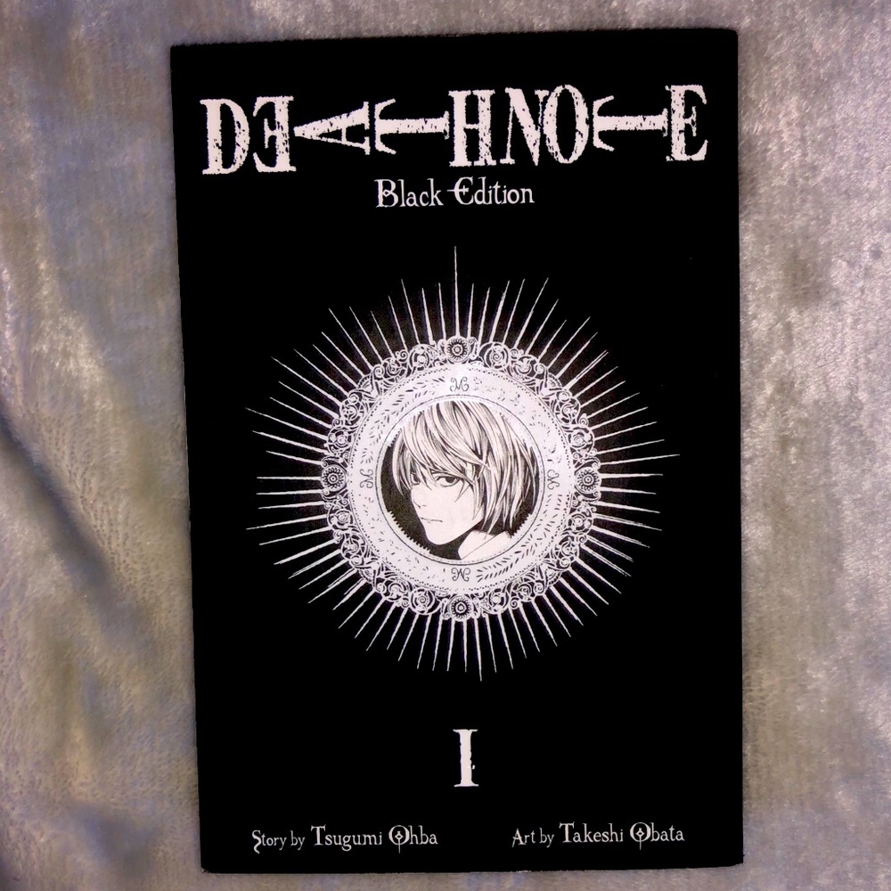 death note volumes 1 and 2 black edition